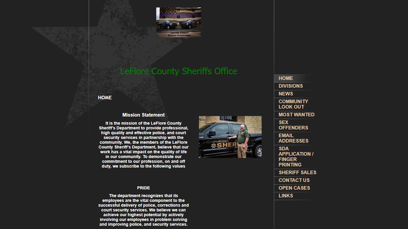 LeFlore County Sheriff Office - Home